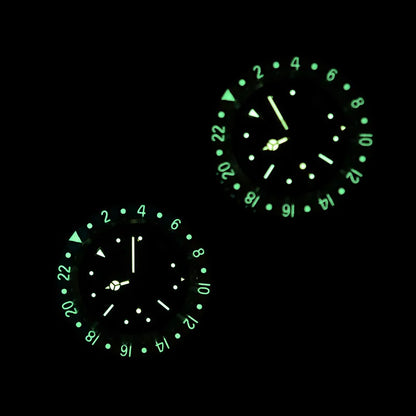 Customizable Baltany 39MM 1957s GMT Master Homage Watch S6074 NH34 Automatic Dome Sapphire 20ATM  Swiss Lume