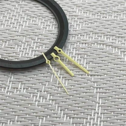 NH35 Watch Dial Watch Hands 28.5mm Diamond Inlaid Shell of Pearl Pattern Surface Watch Accessories for NH35/NH36 Movement