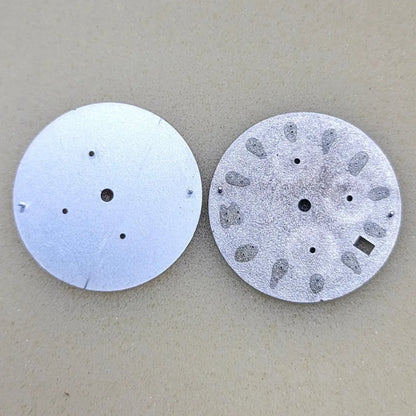 Modified VK63 Watch Dial 31.8mm Watch Faces Green Luminous Watch DIY Accessory for VK63 Movement