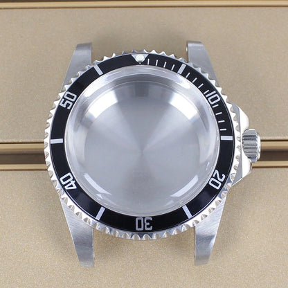38mm Vintage Diving Watch Case Dome Acrylic Glass For Seiko NH35 NH36 NH38 NH34 Automatic Movement 28.5mm Dial Retro Submariner