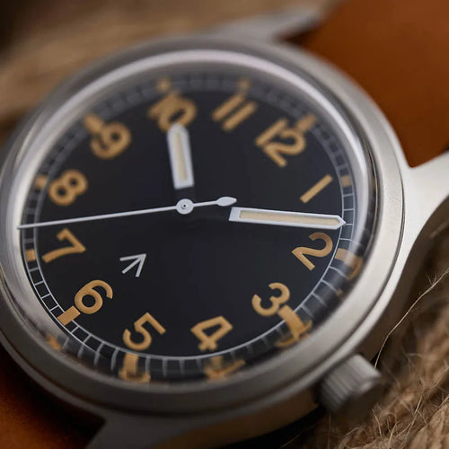 Custom logo available Baltany 36MM W10 Military Watch Man S2005 Waterproof Sterile Dial NH38 Automatic Ar Sapphire  10bar Swiss Lume