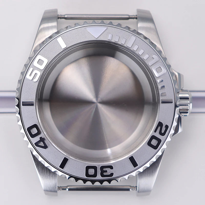 200M Diving Watch Case 40mm For Yacht-Master Seiko NH35 NH36 NH38/34 Miyota 8215 ETA2824 Movement Sapphire Glass 120clicks Bezel