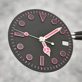 28.5mm NH34 Watch Dial + 4 Pointer Set GMT Mechanical Accessories SUB Watch Dial Modification Parts for NH34 and NH35 Movements
