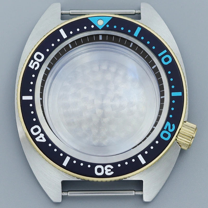 41mm NH35 Watch Case Stainless Steel Accessories For NH35 NH34 Mod Abalone NH36 NH70 Movement 28.5mm Dial Sapphire Crystal Glass