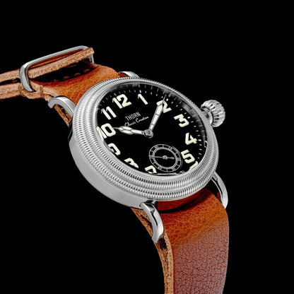 THORN T013 36mm Vintage Pilot Watch ST1700 Manual winding Sub Second Swiss luminous Sapphire