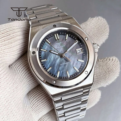 Tandorio Engineer Watch TD331  NH35 Sapphire 40mm Business 20bar