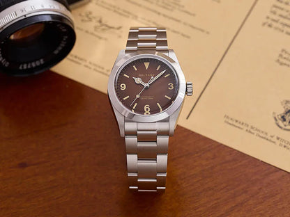 Baltany 36MM 1963 Explorer Watch Man S4066 Sapphire 200M Waterproof Stainless Steel Bracelect Vintage NH38 Auto Dress Watches