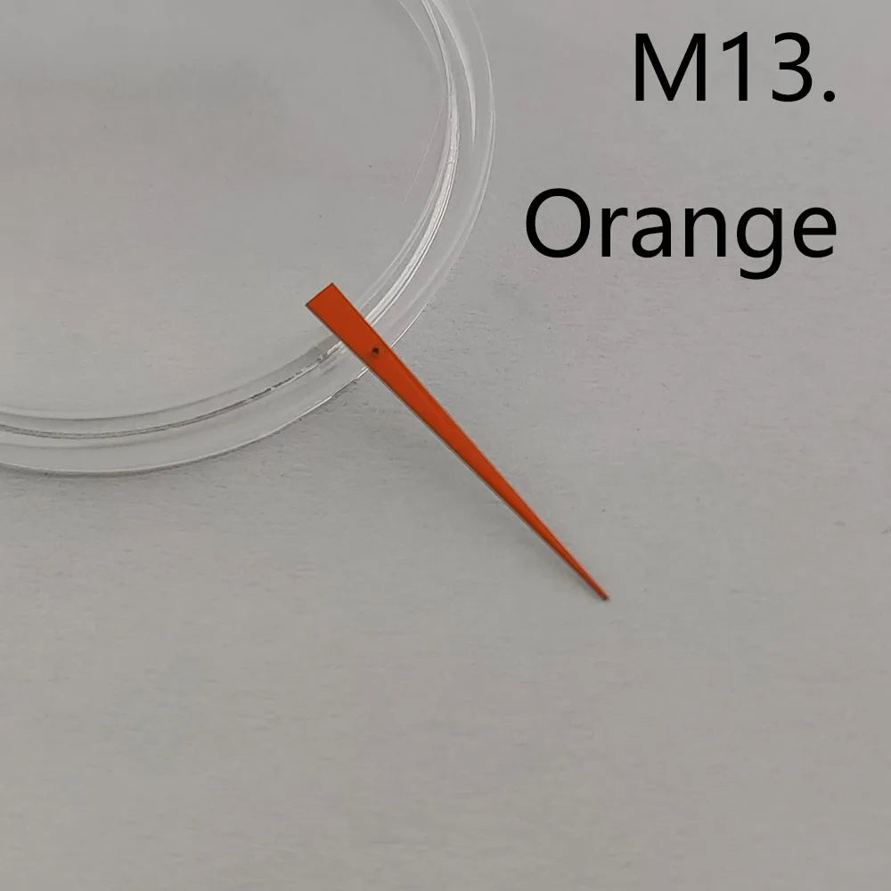 watch hands NH35 hands watch accessories white red yellow blue hand second hand Suitable for NH35 NH36 movement watch pointer