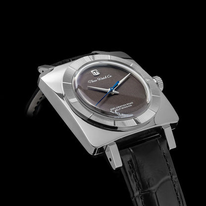 THORN T016 Square Watch 34MM PT5000 Dress Sapphire Pot lid Bubble Mirror 5ATM Fashion