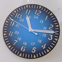 blue dial hand
