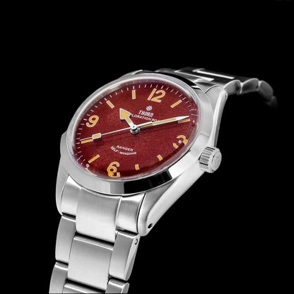 THORN T003 34mm Retro Watch PT5000 Automatic Dome Sapphire Luminous 10Bar dress explorer