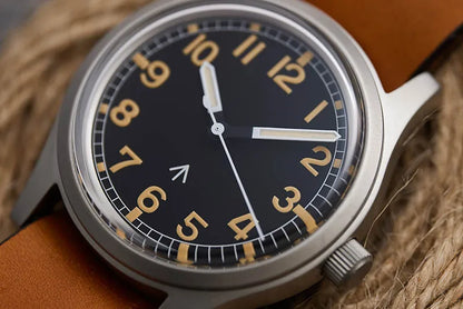 Custom logo available Baltany 36MM W10 Military Watch Man S2005 Waterproof Sterile Dial NH38 Automatic Ar Sapphire  10bar Swiss Lume