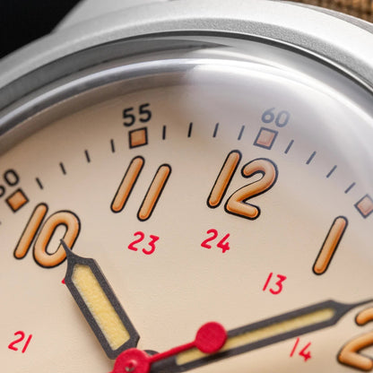 THORN SHY043 36mm  NH35 Automatic Retro Field Military Watch C3 Luminous 10bar