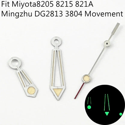NH35 Watch Hands Green Luminous Fit NH35 NH36 ETA2824 2836 Miyota 8205 8215 N821A Mingzhu DG2813 3804 Movement Watch Accessories