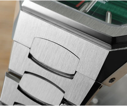 San Martin Dress Watch SN0145 39.5mm Tonneau Luxury Mineral Dial  PT5000 SW200 Automatic AR Sapphire Luminous