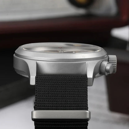 Militado ML1868KF Chronograph Watch  VK67 Quartz 10Bar 39MM Multifunction Military Watch BGW 9 Lume