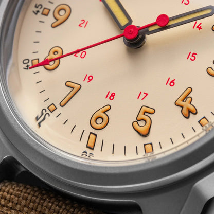 THORN SHY043 36mm  NH35 Automatic Retro Field Military Watch C3 Luminous 10bar