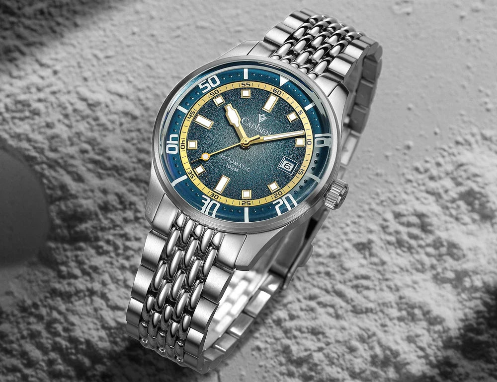 CADISEN C8244 Miyota 8215 Automatic 40mm 10bar diver sapphire luminous