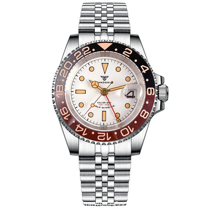 Tandorio NH34A GMT 6542 Mod Sapphire 20BAR 40mm Diver 40MM TD218D