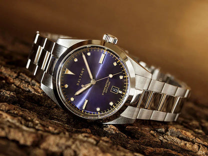 Baltany S4041 Vintage Tribute Quartz Wristwatches Enamel Dial Sapphire Crystal 20ATM Stainless Steel Bracelet Diving watches