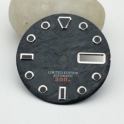 New 28.5mm Watch Dial Fit NH35 NH36 7S26 Automatic Movement for SKX007 SKX009 SKX173 SRPD Turtle Abalone Tuna Canne Diver Watch