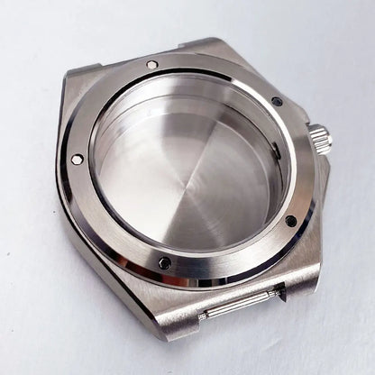 Engineer Watch Case 20ATM Waterproof 40mm Two Tone Gold Sapphire Glass Fit NH35 NH36 NH34 Movement pt5000 eta2824