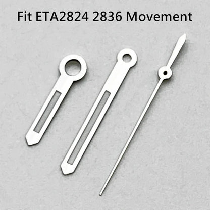 NH35 Hands Silver/Blue Watch Hands Fit NH35 NH36 PT5000 ETA2836 2824 DG2813 3804 Miyota8215 8205 821A Movement Watch Accessories
