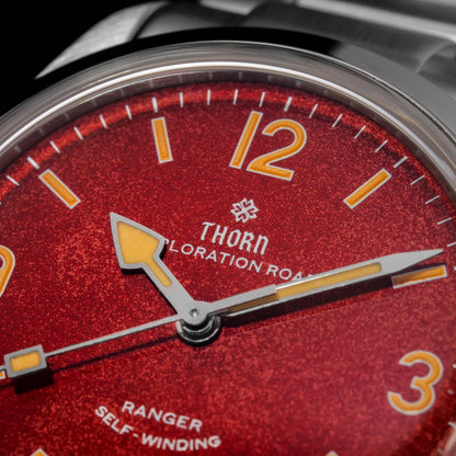 THORN T003 34mm Retro Watch PT5000 Automatic Dome Sapphire Luminous 10Bar dress explorer