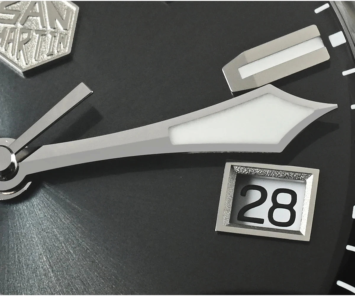 San Martin Diver SN0055G 42mm PT5000 SW200 Automatic Watch AR Sapphire 20Bar BGW-9 Lume