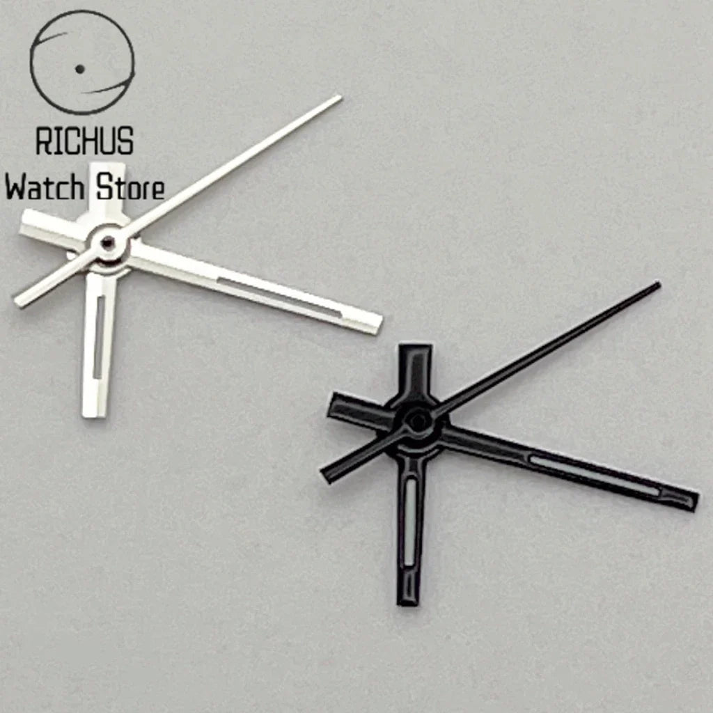 NH05 Hands Silver/Blue/Black/Gold/RoseGold Watch Hands Green Luminous Fit NH05 NH06 Movement Watch Accessories