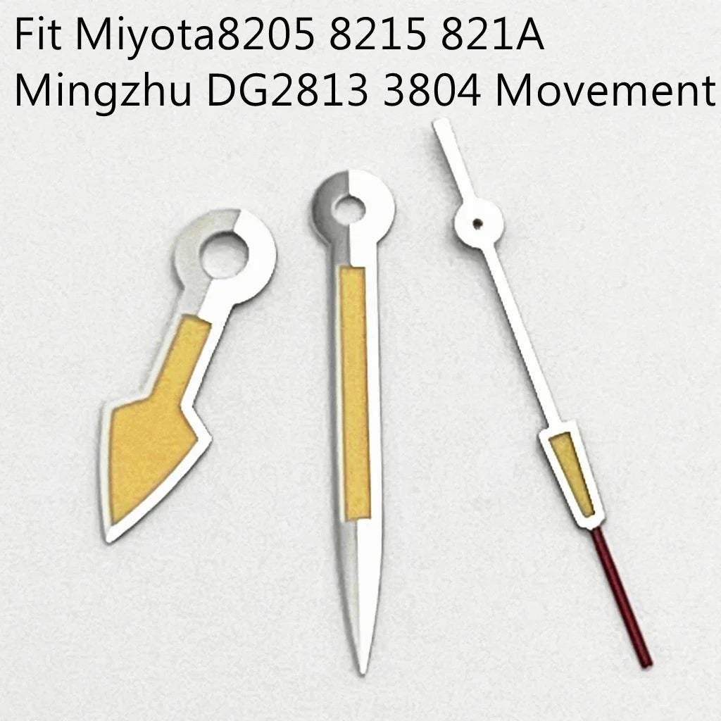 NH Watch Hands Silver Watch Hands Fit NH35 NH36 PT5000 ETA2836 2824 DG2813 3804 Miyota8215 8205 821A Movement Watch Accessories