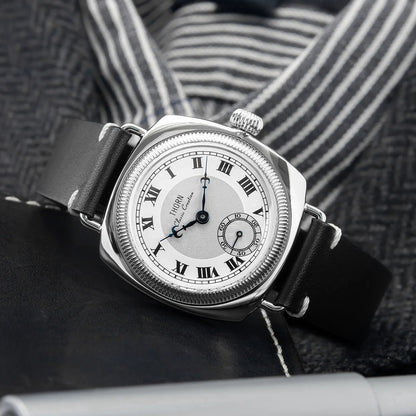 Thorn T002  Retro Square Sub Second 36mm Sapphire Glass VD78 Quartz Movement 10bar