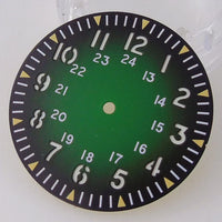 green dial
