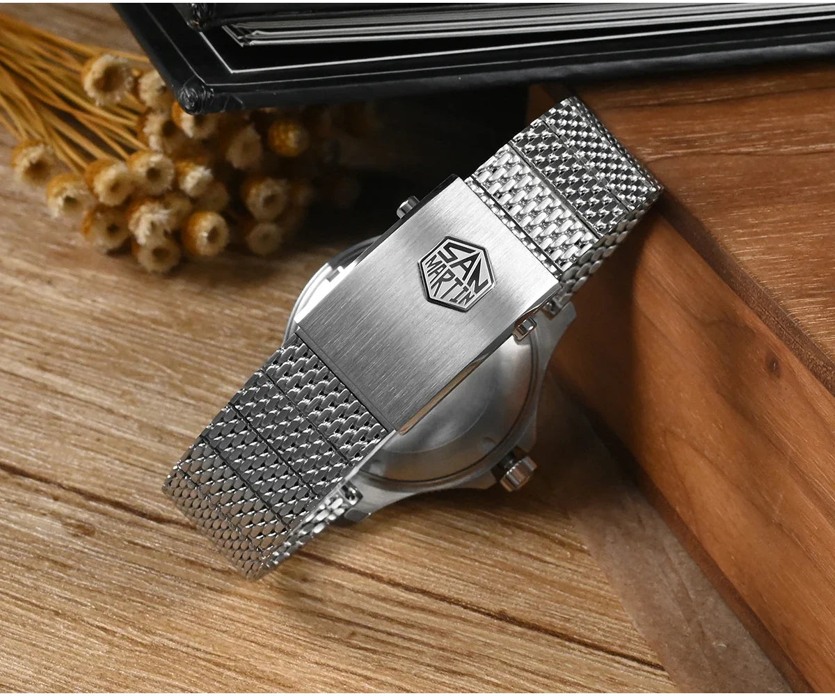 San Martin Diver SN0118G 40mm Original Design Fruit Series  NH35 Automatic 20Bar AR Sapphire BGW Luminous SN0118