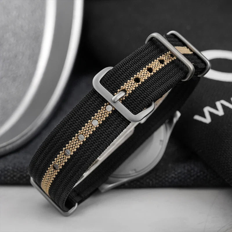 Militado ML07 Military Watch VH31 Quartz Sapphire Luminous AR Coating 10bar