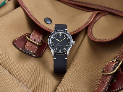 Baltany 38MM Military Watch Men  S2076 NH38 Automation Stainless Steels 100m Waterproof Vintage Khaki Aviation Homage Watch