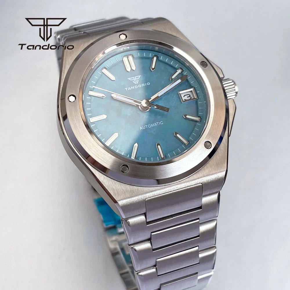 Tandorio Engineer Watch TD331  NH35 Sapphire 40mm Business 20bar