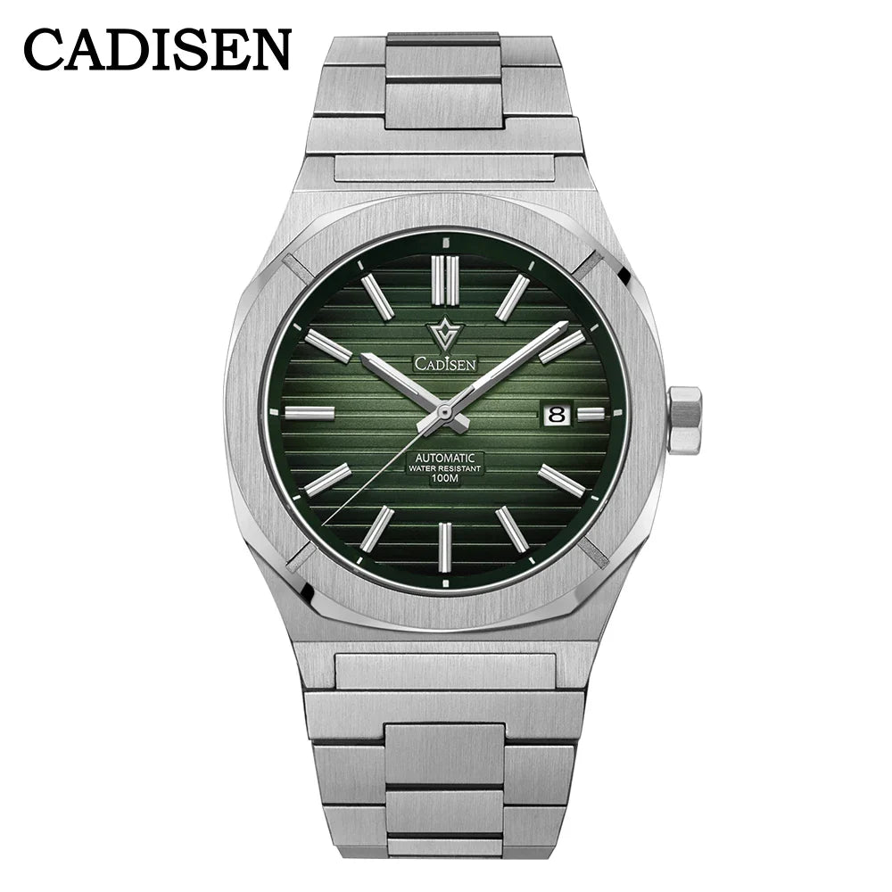 Cadisen Royal Oak C8200 Business Watch Miyota 8215 10Bar Sapphire