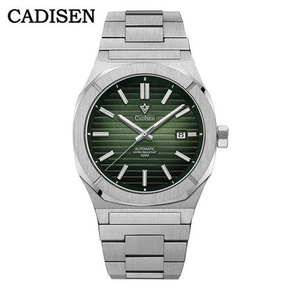 Cadisen Royal Oak C8200 Business Watch Miyota 8215 10Bar Sapphire
