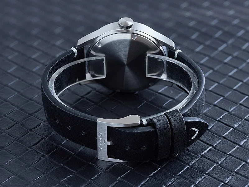 39MM Retro WW2 Military  S2081 Gradual Brown Dial ST1731 Movement 100M Waterproof  D12 Homage Field Watch