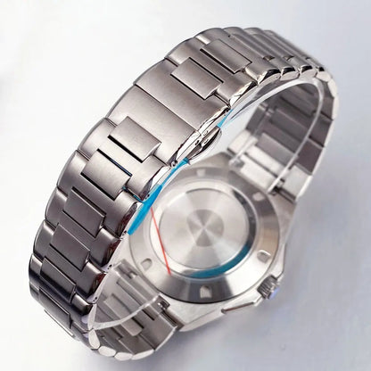 Engineer Watch Case 20ATM Waterproof 40mm Two Tone Gold Sapphire Glass Fit NH35 NH36 NH34 Movement pt5000 eta2824