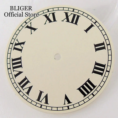 39mm vintage pilot Case 33.5mm Dial Sapphire Glass For NH35 NH35A 2824 PT5000 Waterproof Watch Case Screw Crown