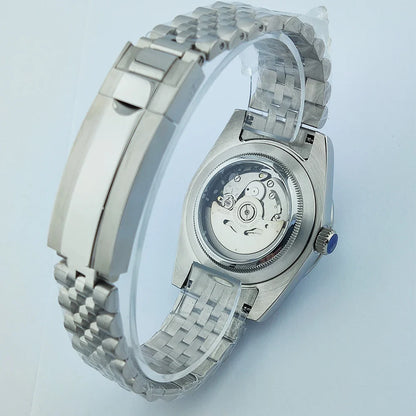 Special Dial Explorer Watch 39mm nh35 Who cares im already late Watch Sapphire 10bar