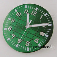 Green dial hands