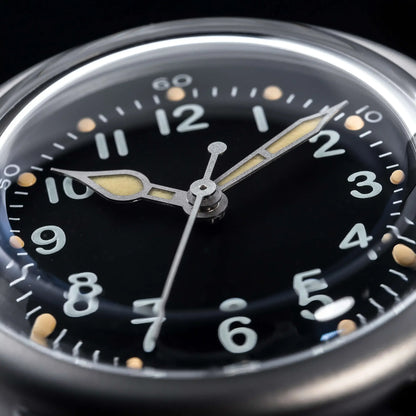 THORN SHY040 A11 Titanium Pilot Watch Military Retro NH35 AR Sapphire Luminous bullet in the back