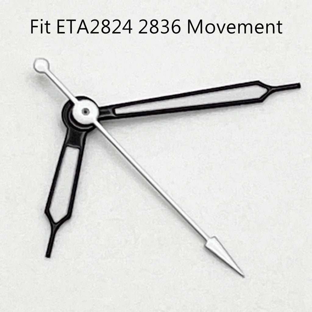 NH35 Hands Silver/Blue Watch Hands Fit NH35 NH36 PT5000 ETA2836 2824 DG2813 3804 Miyota8215 8205 821A Movement Watch Accessories