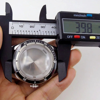 Serica Diver Case 20bar Diving Steel Watch Case for NH34 NH35 NH36 NH37 NH70 NH72  ETA2824 PT5000 Bow Sapphire Glass 120click Bezel Ceramic Insert