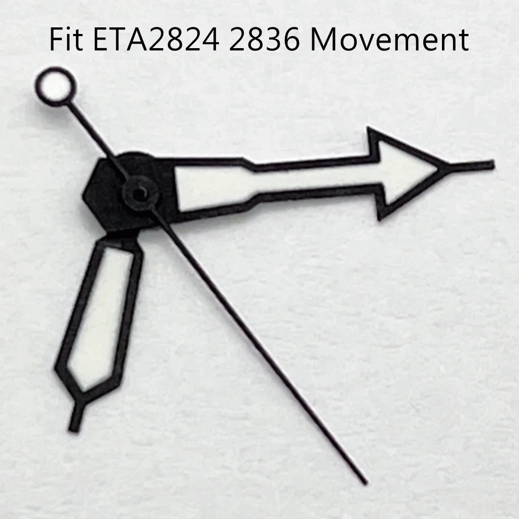 Watch Hands Green Luminous Fit NH35 NH36 ETA2824 2836 Miyota 8205 8215Mingzhu DG2813 3804 Movement Watch Accessories