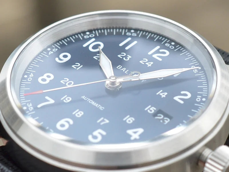 Field Watch WFP001 Customizable 10ATM Waterproof 39mm  NH35 Automatic Ar Sapphire Swiss lume