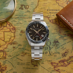Baltany 40MM Date Sports Watch Man S6083 NH34 Auto Mechanica Watch Ceramic Bezel 20ATM Stainless Steel Bracelet Sports Watch